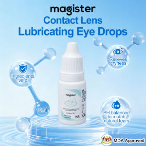 Magister Eye Drops 10ML Contact Lubricant / for Dry Eyes Sore Eyes Itchy Eyes