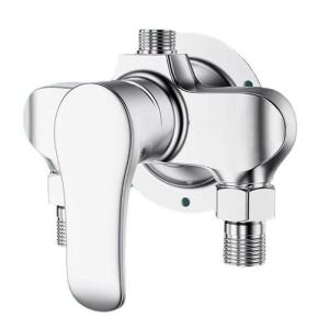 Shower Water Mixer Tap Bathroom Bathtubs Faucet Bath Mixer Tap Wall Mounted Manual Shower Mixing Valves Enduring