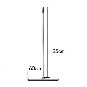 130CM Heavy Duty Floor Squeegee Scrubber Floor Window Wiper Scraper Magic Wiper Scraper