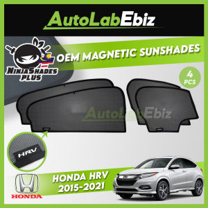 Honda HRV 2015-2021 NinjaShades Plus OEM Magnetic Car Sunshades (4pcs/set)