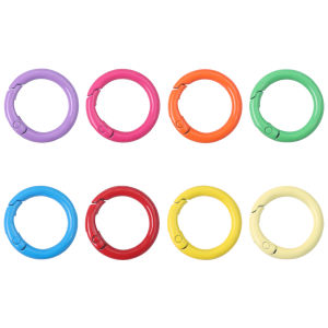 Kim Loại cổng mùa xuân clasps có thể mở ra móc Lều tròn móc Khoá dạng túi móc kẹp nối cho Diy khóa làm đồ trang sức