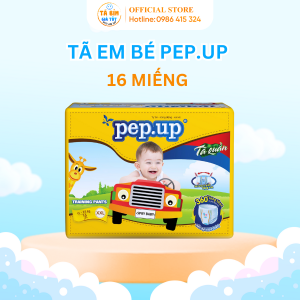 Tã Quần Cho Bé Pep.up Extra Dry Gói Trung M22 miếng Siêu Khô Thoáng Bỉm Quần Cho Bé Giá Rẻ Chất Lượng