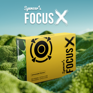 Spencers Focus X Strawberry Flavour 1 Box Isi15 Sachet Matcha Jepang Penunjang Fokus dan Metabolisme