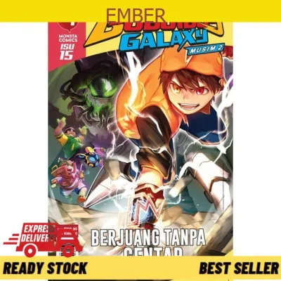 Komik BoBoiBoy Galaxy Musim 2 - ANIMONSTA STUDIOS Monsta Comic Isu 1 2 3 12 13 14 15 16 17 18 19 20 21 22 23 24 25 26 27 Baru