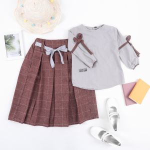 Hooflakids - Naura set blouse - Pakaian anak muslim perempuan Setelan anak perempuan remaja tanggung