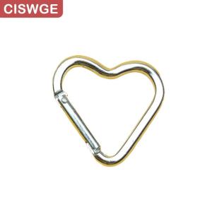 [COD] CISWGE SPORTS Carabiner Clips Heart-shaped Carabiner Hooks Compact Quick Link Snap Hook Clips Strong Load-bearing Key Holders Camping