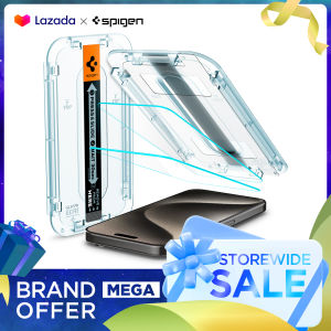 SPIGEN 2 Pack Screen Protector for iPhone 18 & 17 & 16 & 15 Series [Glas.tR EZ Fit] Less Time Guaranteed Alignment / iPhone 18 Pro Maxs Screen Protector / iPhone 18 Pro Screen Protector / iPhone 17 Pro Max Screen Protector / iPhone Air Screen Protector