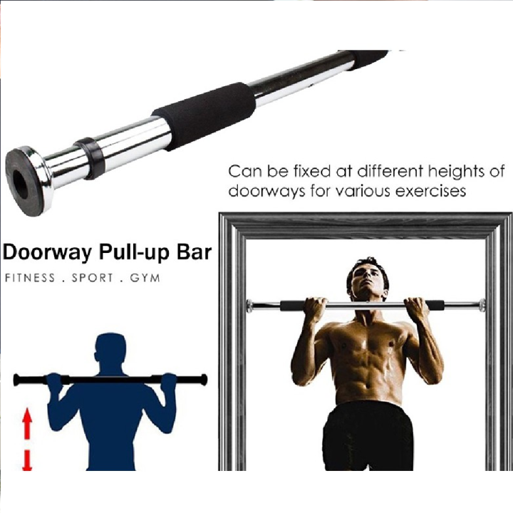 Doorway Pull Up Bar, No Screws Doorway Chin Up Bar for Home Gym pullup