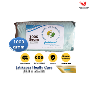 Kapas Pembalut No2 Premium & Kapas Serbaguna Jatikapas 1000gr