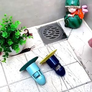 「READY STOCK」Anti Insect Floor Drain Core Bathroom Floor Strainer Cover Plug Bathroom Sink Kitchen Water Drain Filter Insect proof 地盖