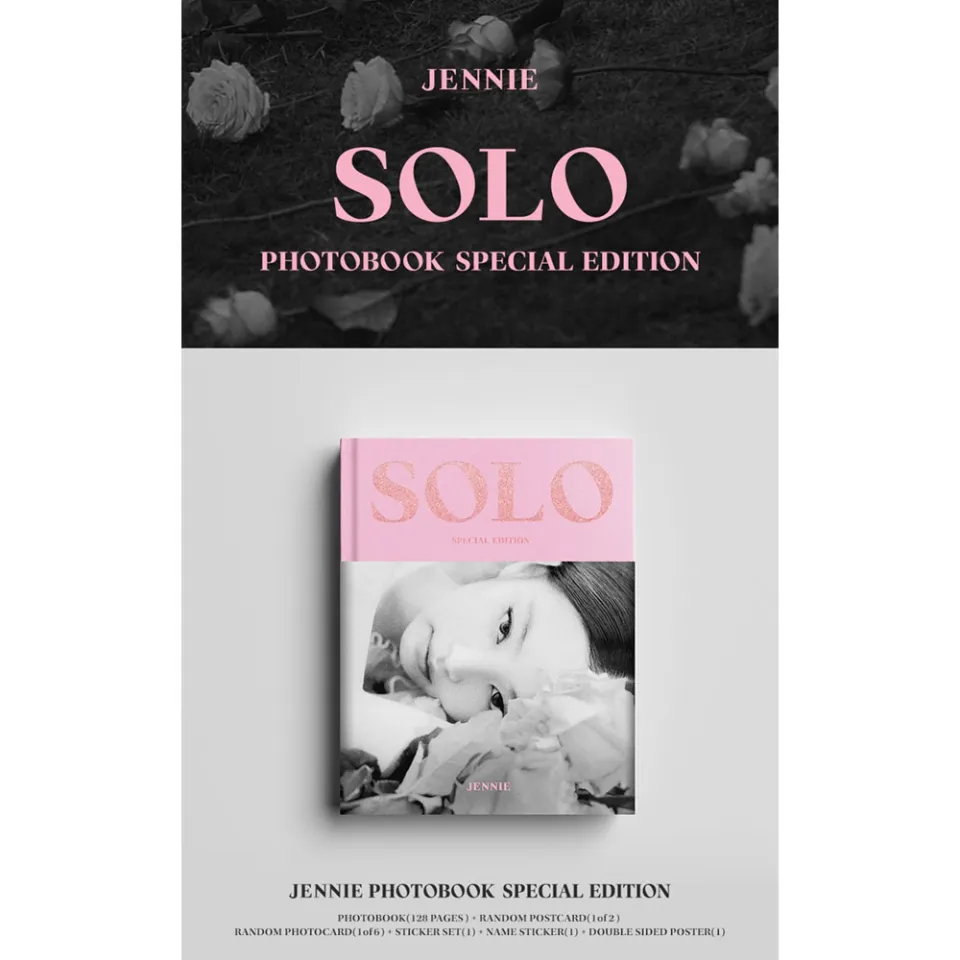 BLACKPINK JENNIE - 1st Single Album [ Solo ] Photobook Special