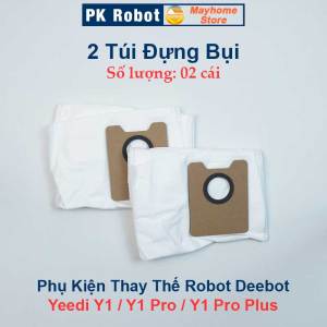 Phụ Kiện Thay Thế Robot Deebot Yeedi Y1 Y1 Pro Y1 Pro Plus/ Chổi Lăn Chổi Cạnh Bộ Lọc Khăn Lau Túi Bụi/