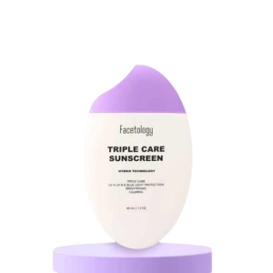 Facetology Triple Care Sunscreen SPF 40 PA+++ 40ML   TABIR SURYA
