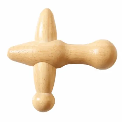 BLACKON Wood Wooden Foot Massage Stick Smooth Surface Handheld Wood Massage Roller Manual Massage Tool Acupressure Trigger Point Massager Full Body Relaxation
