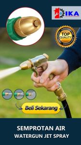 Kepala Selang Semprotan air/ hose nozzle kuningan/ semprotan cuci mobil motor taman/ pistol semprotan-1pcs