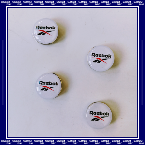 Kancing Race/Marathon/Lari BIB Button Magnet REEBOK (1 Set 4pcs)