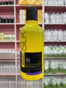 Chai gội tím khử vàng SEBAS SILK 300ML