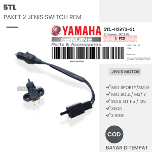 (5TL) PAKET 2 JENIS SWITCH REM KANAN + KIRI MIO SMILE SPORTY SOUL M3 MIO Z SOUL GT 115/125