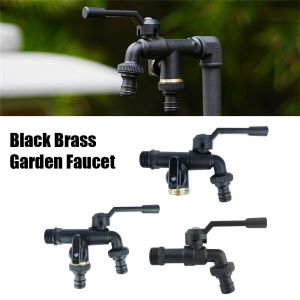 XENMART 4/6/8 Points Tap Water Faucet One Into One Out All Copper Valve Switch Durable Thread Water Splitter Connector Garden Watering