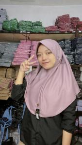 [BAYAR DI TEMPAT] KERUDUNG SEKOLAH BAHAN PE DOUBLE || JILBAB SEKOLAH ANAK SD SMP SMK