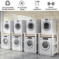 Washing machine rack/dishwasher storage rack/balcony double dryer stacking rack. 