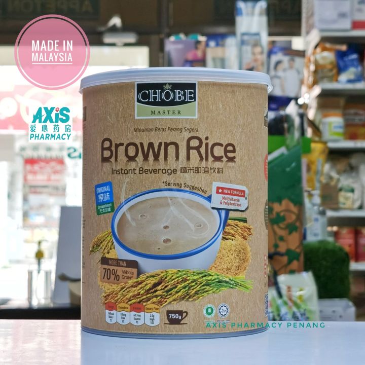 CHOBE MASTER BROWN RICE INSTANT BEVERAGE ORIGINAL TASTE 750G (EXP: 05 ...