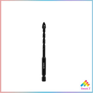Sweet ดอกสว่าน เจาะอเนกประสงค์ ดอกสว่านคาร์ไบด์เจาะปูนโรตารี่ 6/8/10mm 4-Edge Cross Drill Bit