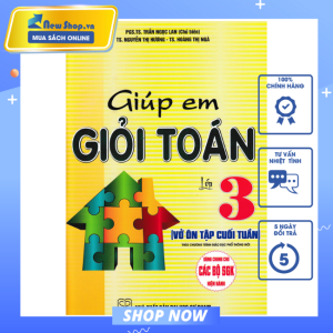 Sách Tham Khảo - Giúp Em Giỏi Toán Lớp 3 - Vở Ôn Tập Cuối Tuần (Dùng Chung Cho Các Bộ SGK Hiện Hành) (HA) - Newshop