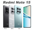 Xiaomi Redmi Note 15 Pro Plus 5G Smartphones remi note 15 16GB 512GB 5800mAh Battery 1 Year Local Warranty. 