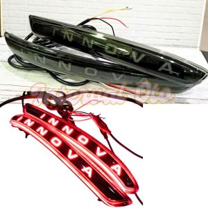 Lampu Reflektor Bumper Belakang Mobil Innova Reborn 2016-2022 Type E Smoke