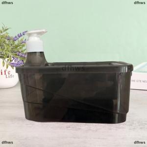 [COD] dfhws 2-in-1 Liquid Soap Dispenser With Dishwashing Brush Hand Soap Dispenser Automatic Soap Dispenser And Scrubber Holder With Sponge