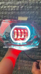 LAMPU DEPAN SUPRA X 125 OLD LAMA BILED PROJIE SUPER TERANG