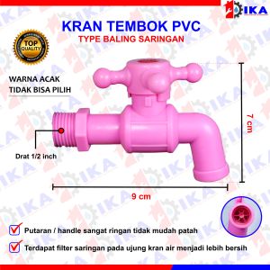 KRAN TEMBOK AIR BALING BIASA STABILO ½ INCH MURAH KUAT