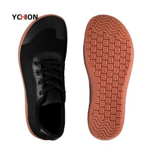 YCHION Men Barefoot Shoes Wide Toe walking shoes Non slip Breathable lightweight suitable for large foot bones thumb valgus deformed feet elderly Walking Shoes Big Size 45 46 47