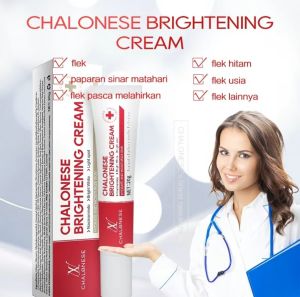 Chalonese Cream Mencerahkan Flek Hitam Menyamarkan Melasma Noda Hitam Di Wajah 20g