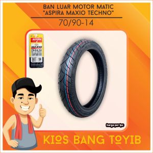 Ban Luar Motor Matic ORI ASPIRA 70/90-14 TUBELESS Mio Mio J Fino