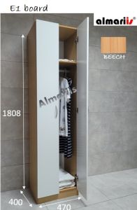 ALMARIIS® (WD33) 2 DOOR 2 TONE WARDROBE