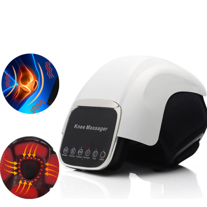 Electric heating knee massager hot compress infrared red light therapy