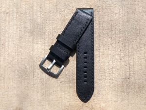 Tali Jam Kulit Sapi Pull Up Warna Hitam TJ35 Garansi 1 Tahun