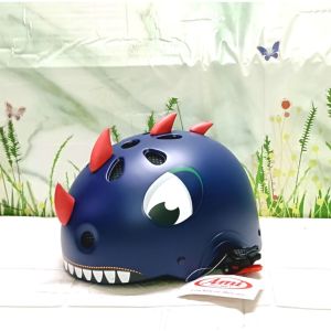 DANSHOP Mũ / Nón bảo hiểm trẻ em 2-4 tuổi( dưới 25kg) họa tiết khủng long dễ thương (vòng đầu 35-47cm/nặng400g ) CHẤT LƯỢNG THỜI TRANG GIÁ TÔT