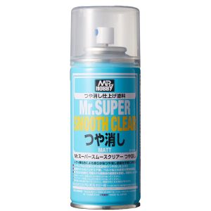 Mr. Hobby Top Coat Spray Mr. Super Smooth Clear Flat Matt Coating Gundam Spray 170ml