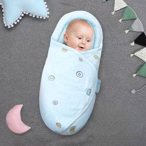Swaddle Blanket for Newborn Adjustable Baby Blanket Cotton Wrapper Anti-startle Infant Sleeping Bag