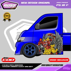 PS 01-STIKER DECAL BARONG PICK UP PINTU L300 NEW CARRY GRANDMAX FUTURA TRAGA-STIKER PINTU PICKUP