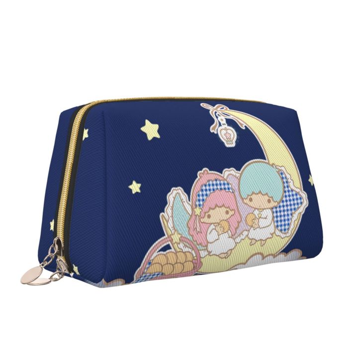 Sanrio Little Twin Stars Women's Makeup Bag, lipstick bag, travel cosmetic  bag, small zipper storage bag, toiletry bag Lazada PH