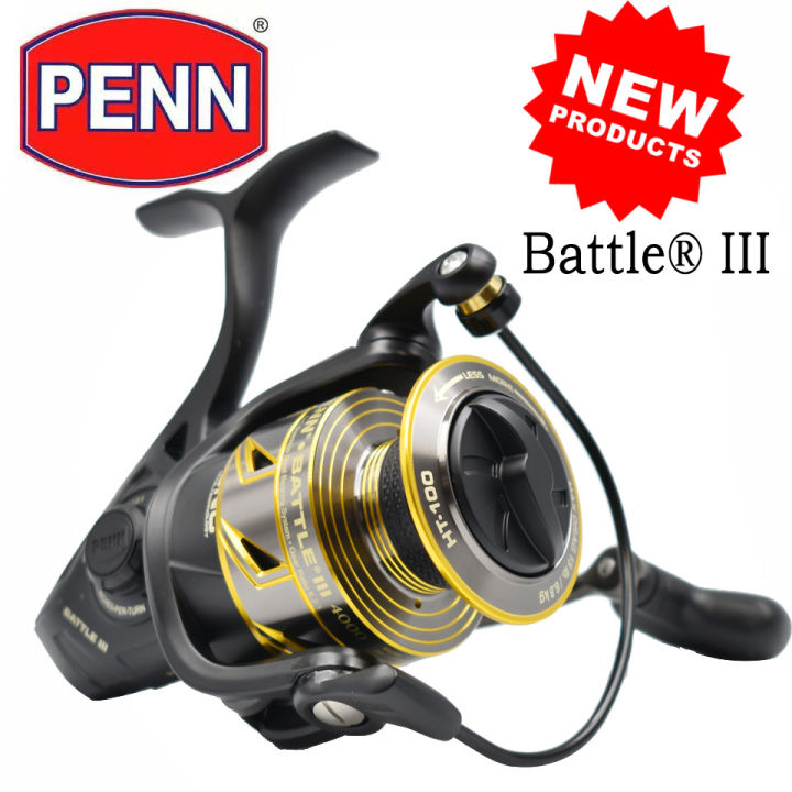 NEW PENN BATTLE 3 Spinning reel 3000-8000 Fishing Reel 5+1 BB With