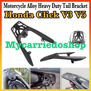 1 Pc Honda Click 125/150 V3 version 3 raven V5 Bracket Top Box Bracket Tail Box Alloy Luggage Rack Heavy Duty Motorcycle
