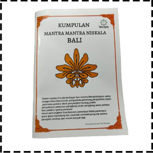 Buku Kumpulan Mantra Niskala Sakti Bali