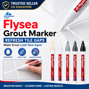 Grout Marker Grout Filling Tile reform Floor Patching Agent Toilet Bathroom Stain Removal Grout Pen 7ml - White Grey Beige