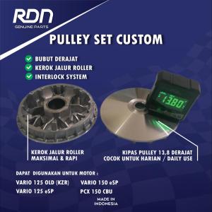 Pulley Set Custom 13.8 Vario Series Original RDN