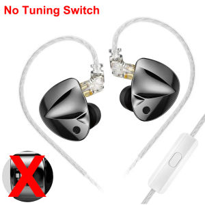 KZ D-Fi Wired Headset HIFI IEM in-Ear 4-Level Tuning Switch Earphone Dynamic Monitor Earbuds Stage Live Audiophiles Headphone